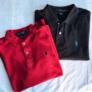 TWO U.S. Polo Assn. Polo Shirts